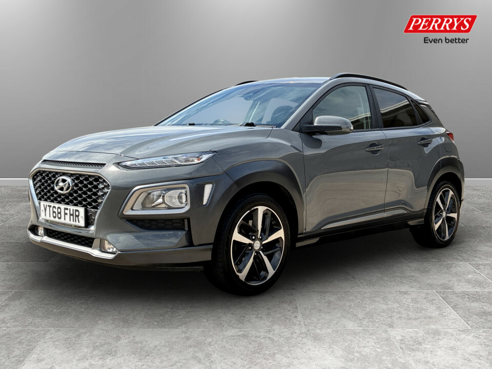 Hyundai Kona 1.0T Gdi Blue Drive Premium YT68FHR Grey #3