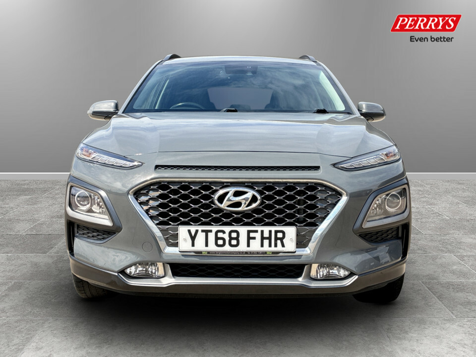 Hyundai Kona 1.0T Gdi Blue Drive Premium YT68FHR Grey #2