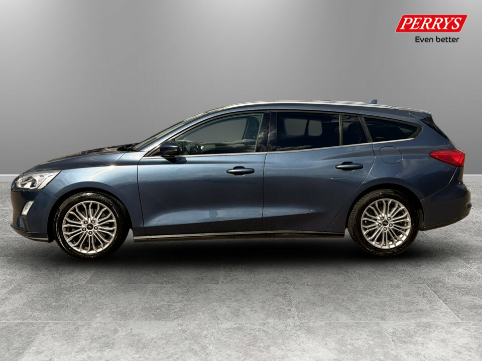 Ford Focus 1.0 Ecoboost 125 Titanium X HG19JZX Blue #4