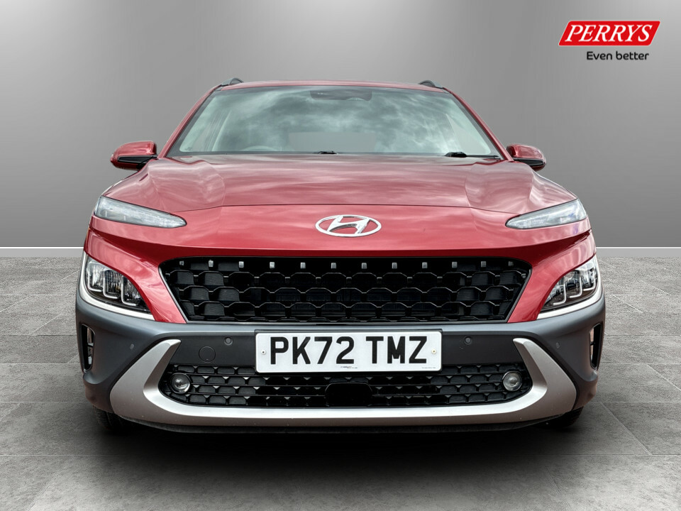 Hyundai Kona 1.6 Gdi Hybrid Ultimate Dct PK72TMZ Red #2