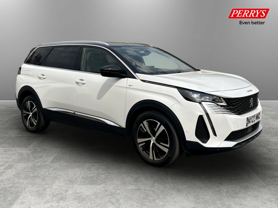 Peugeot 5008 1.2 Puretech Gt Eat8 NV23MWD White
