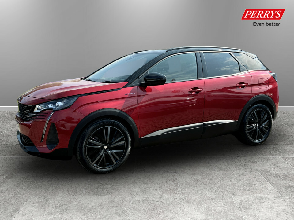 Peugeot 3008 1.6 Hybrid4 300 Gt E-eat8 RO22TYP Red #3