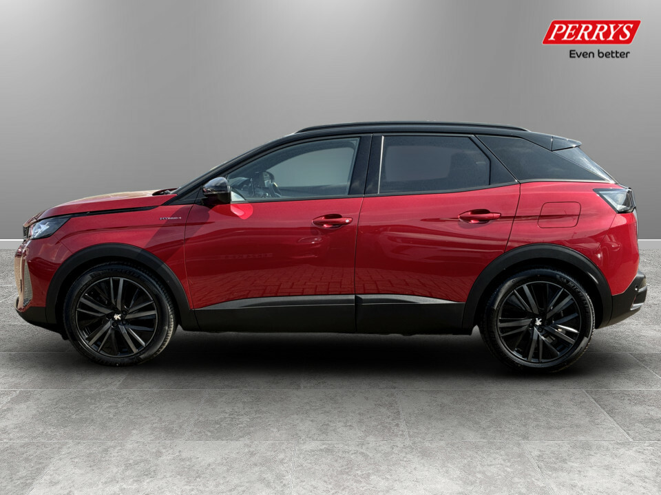 Peugeot 3008 1.6 Hybrid4 300 Gt E-eat8 RO22TYP Red #4