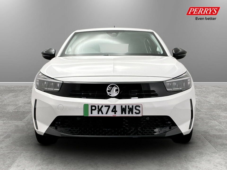 Vauxhall Corsa-e 100Kw Design 50Kwh PK74WWS White #2