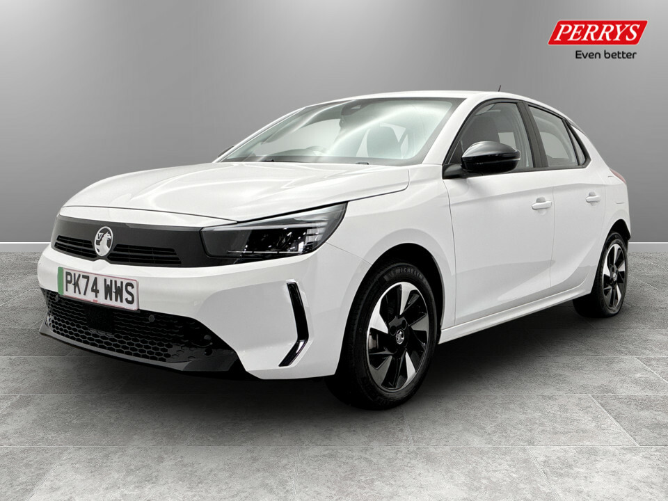 Vauxhall Corsa-e 100Kw Design 50Kwh PK74WWS White #3