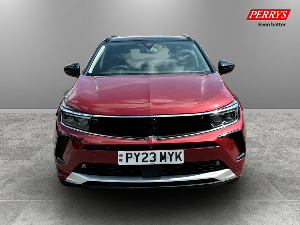 Vauxhall Grandland 1.2 Turbo Ultimate PY23MYK Red #2