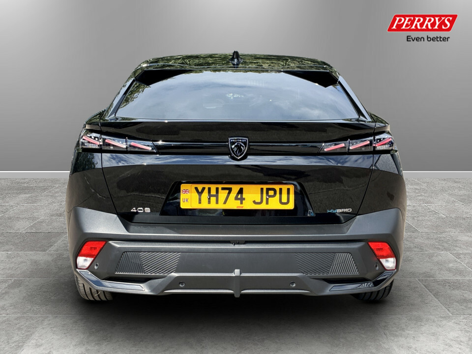 Peugeot 408 1.6 Plug-in Hybrid 225 Gt E-eat8 Black #6