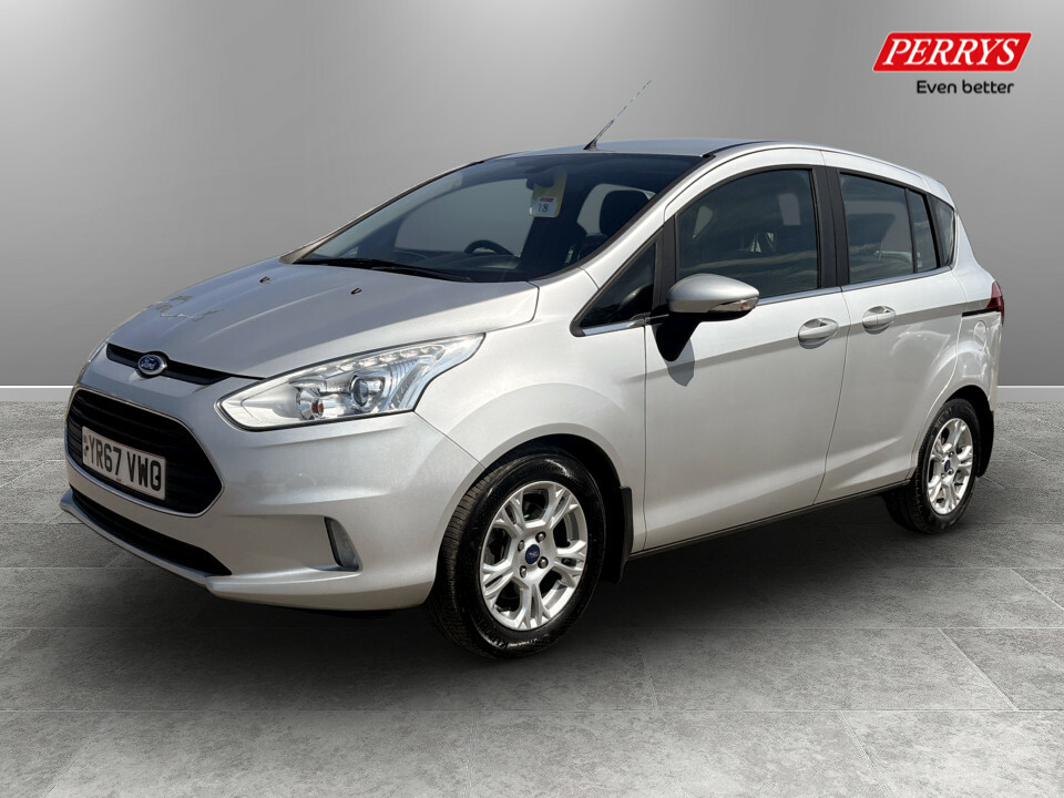Ford B-Max 1.0 Ecoboost 125 Zetec Navigator Silver #4