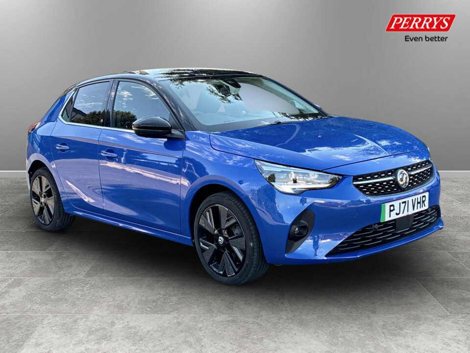 Vauxhall Corsa-e 100Kw Elite Nav Premium 50Kwh 7.4Kwch Blue