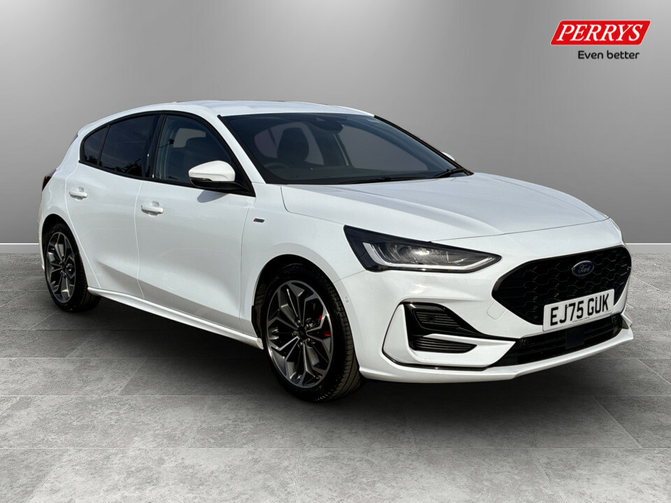 Ford Focus 1.0 Ecoboost Hybrid Mhev St-line X Edition White