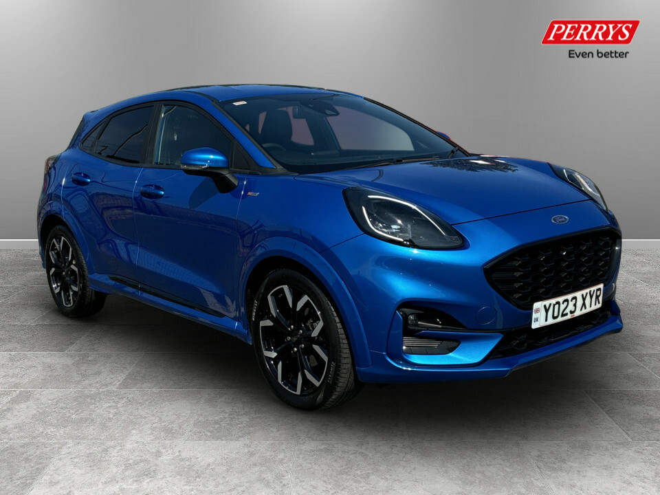 Ford Puma 1.0 Ecoboost Hybrid Mhev St-line X Blue