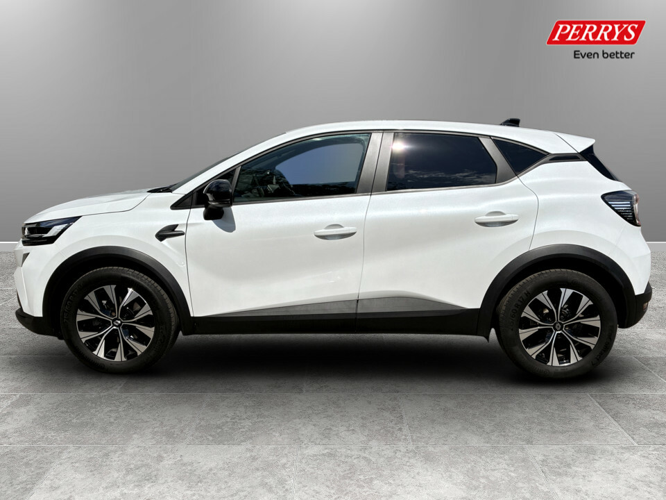 Renault Captur 1.6 E-tech Full Hybrid 145 Evolution FV25ZVT White #4