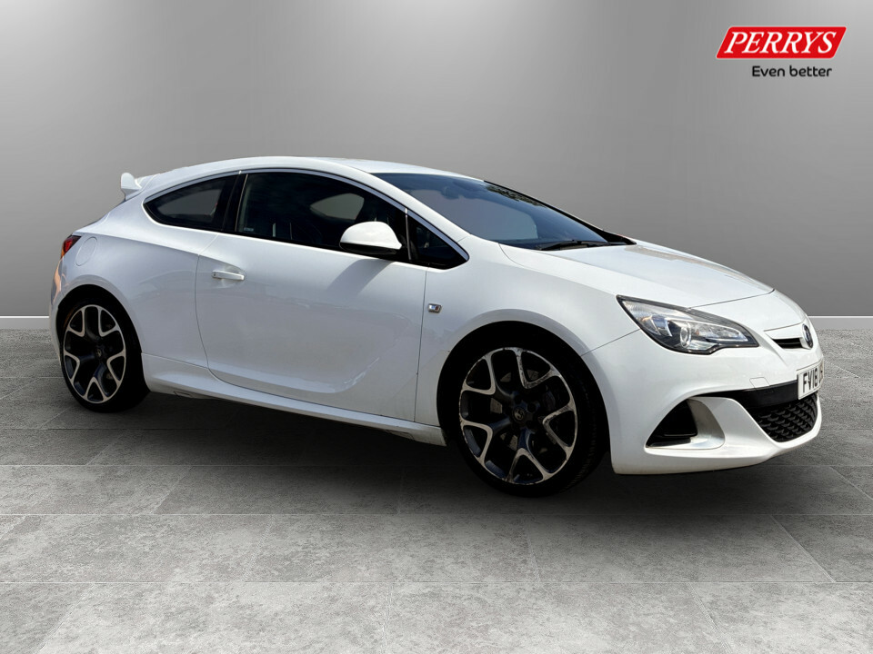 Vauxhall Astra GTC 2.0T 16V Vxr White