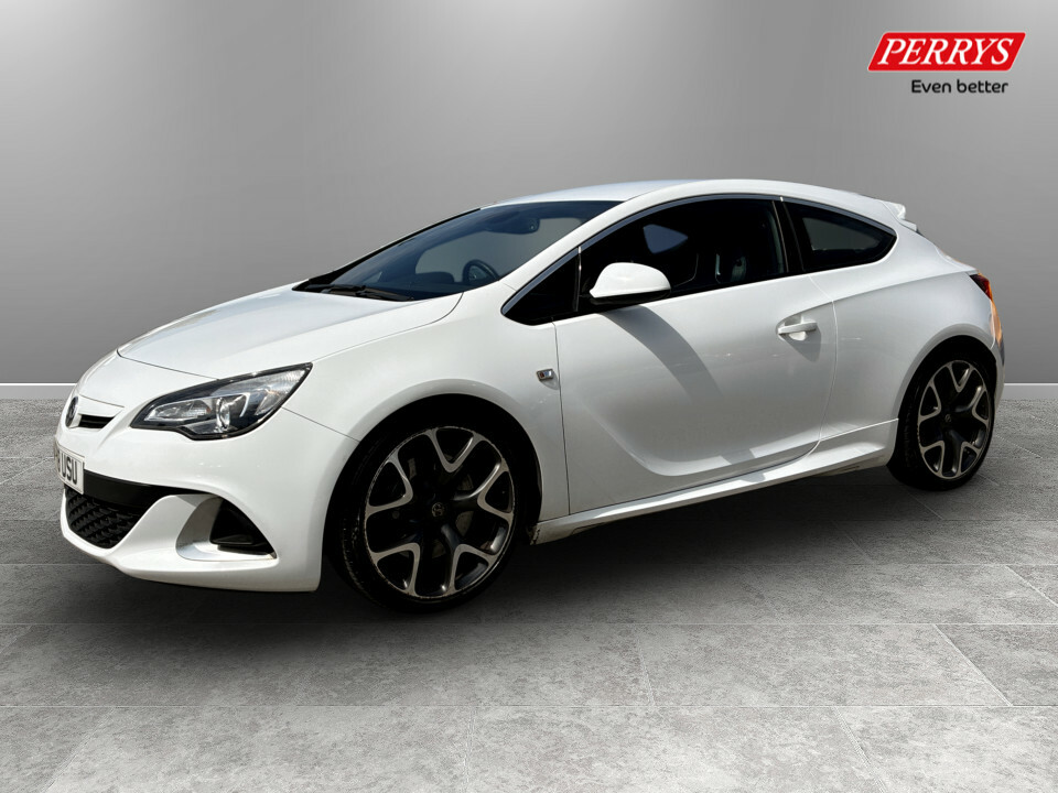 Vauxhall Astra GTC 2.0T 16V Vxr White #3