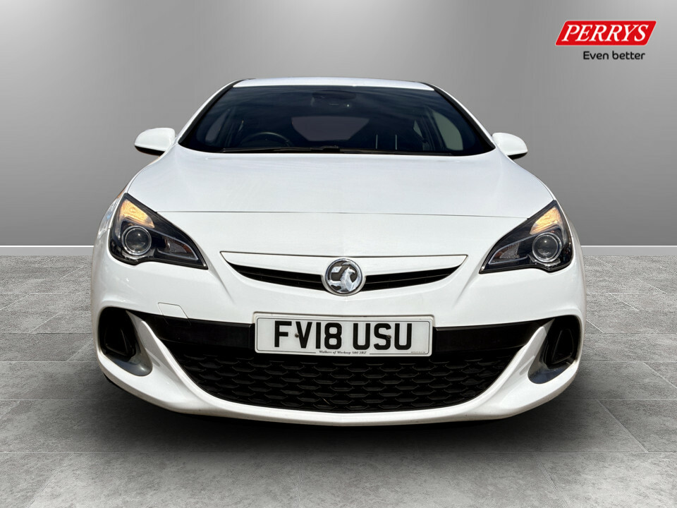 Vauxhall Astra GTC 2.0T 16V Vxr White #2