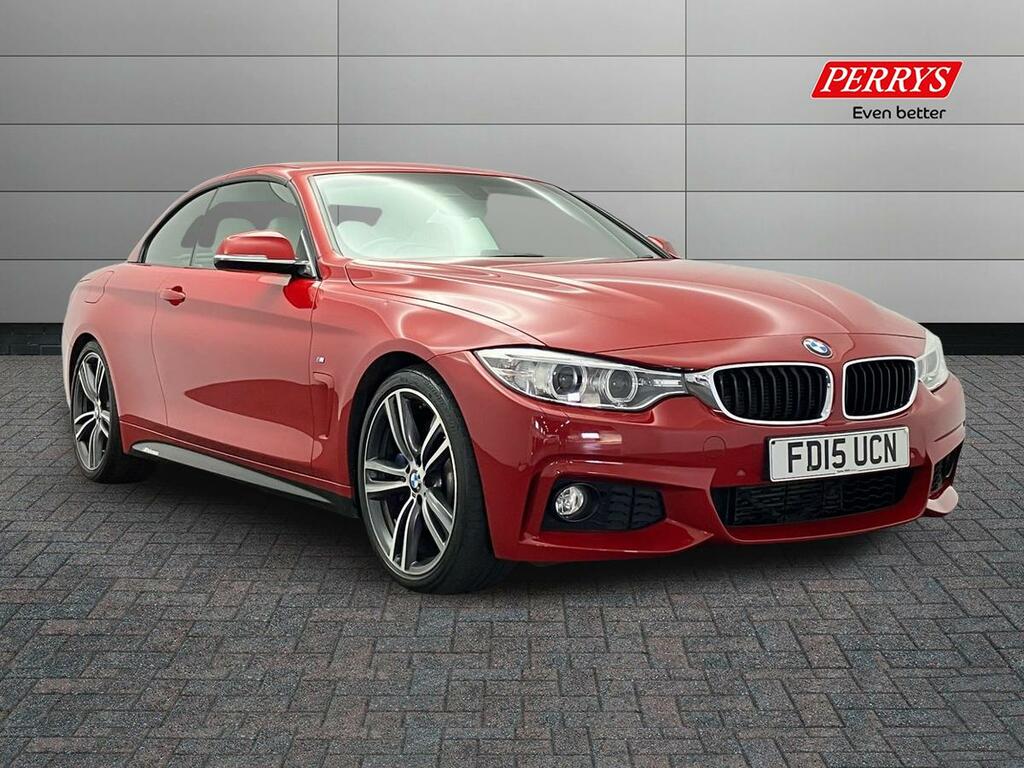 BMW 4 Series 430D M Sport Red