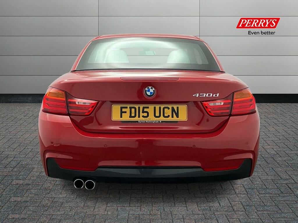 BMW 4 Series 430D M Sport Red #5