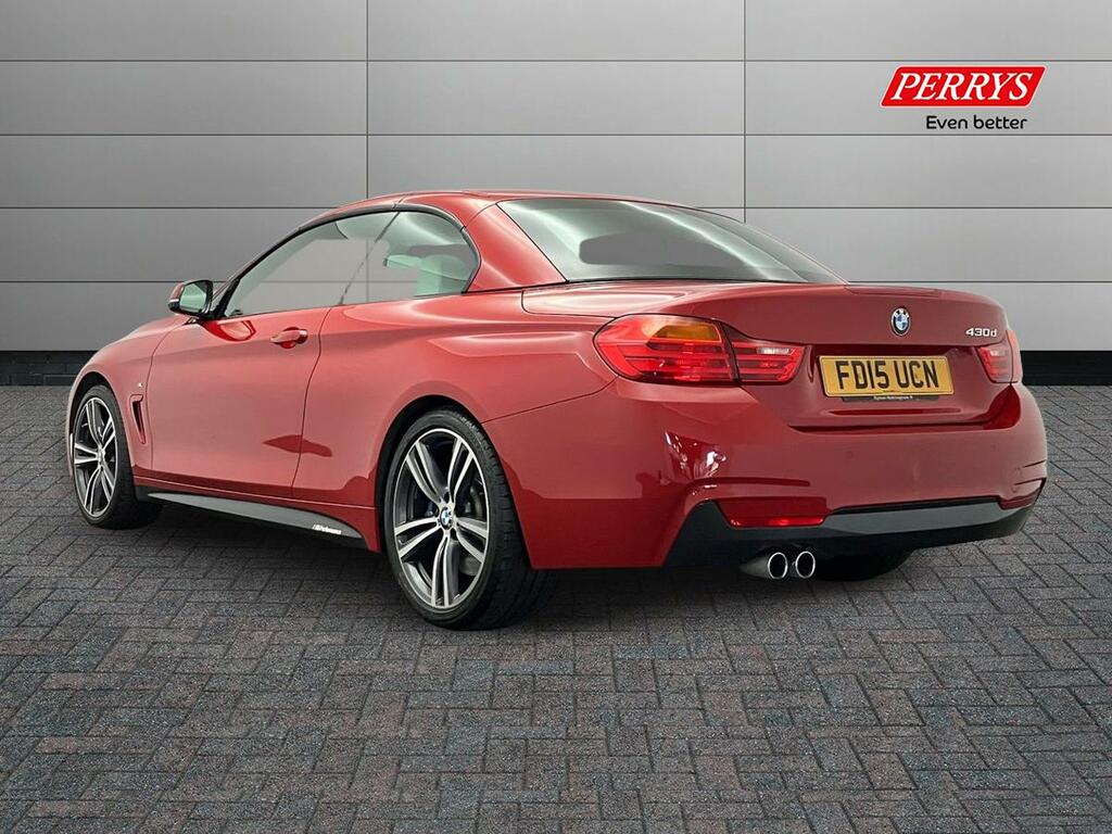 BMW 4 Series 430D M Sport Red #2