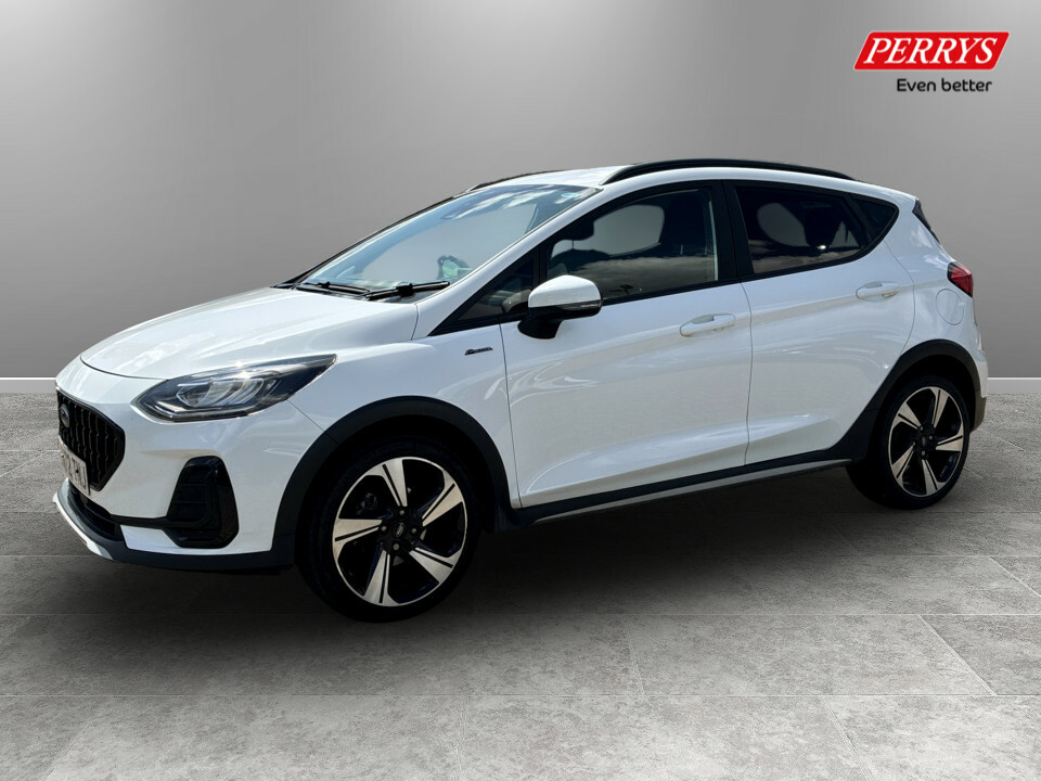 Ford Fiesta 1.0 Ecoboost Hybrid Mhev 125 Active White #3