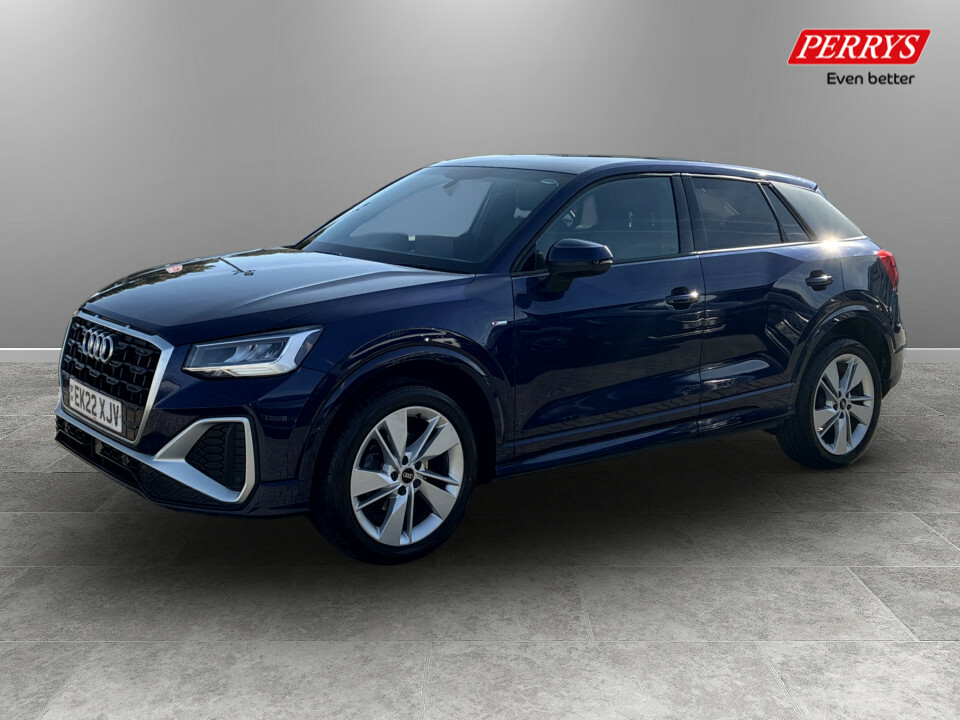 Audi Q2 30 Tfsi S Line EK22XJV Blue #3
