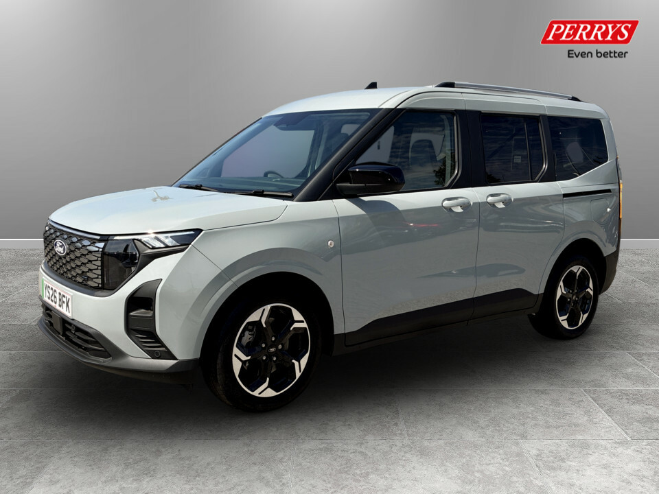 Ford Tourneo Courier 100Kw Titanium 43Kwh Driver Assist Grey #3
