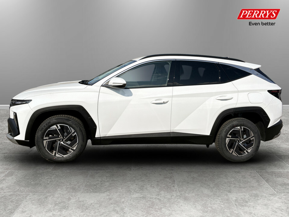 Hyundai Tucson 1.6T Hybrid Advance White #4