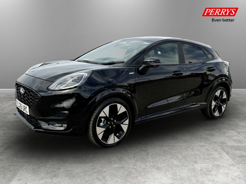 Ford Puma 1.0 Ecoboost Hybrid Mhev St-line X Dct Black #3