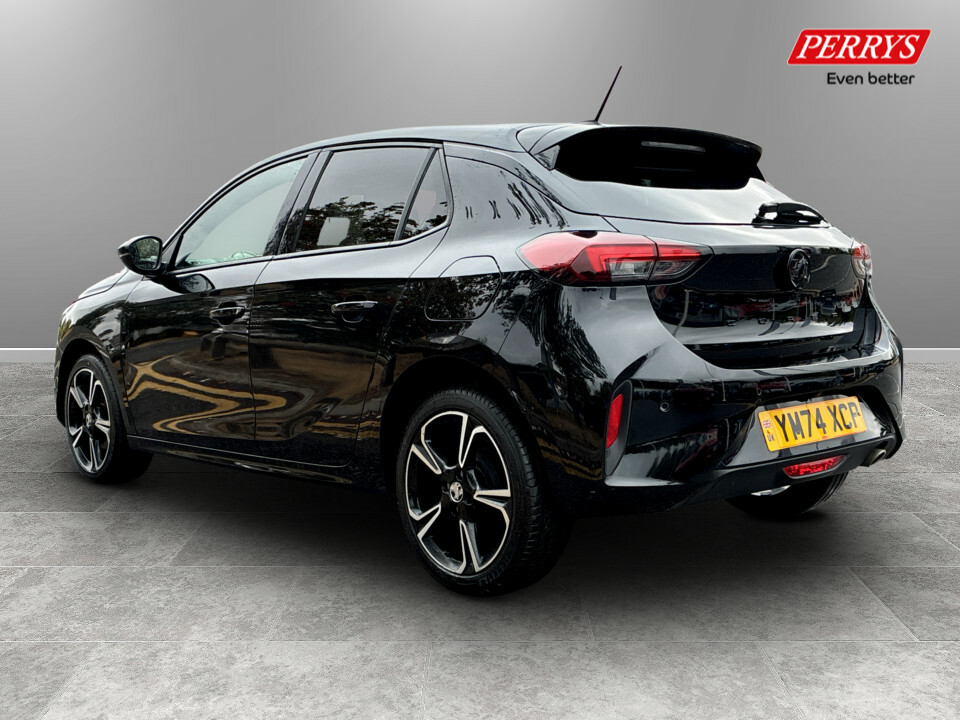 Vauxhall Corsa 1.2 Turbo Gs YM74XCP Black #5