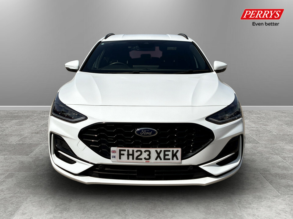 Ford Focus 1.0 Ecoboost St-line FH23XEK White #2