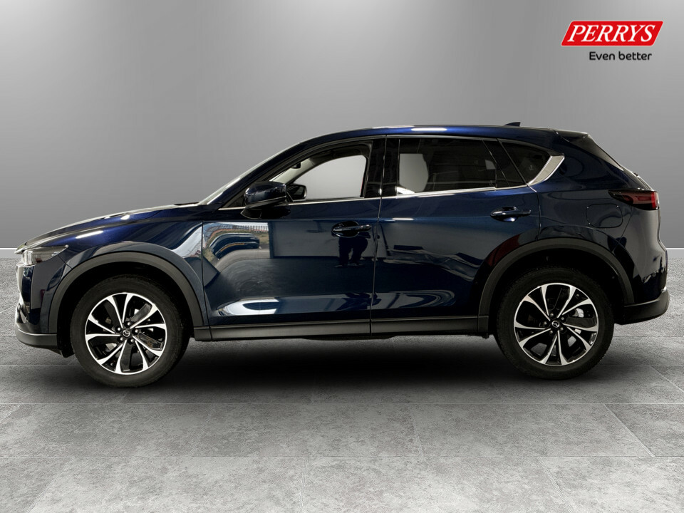 Mazda CX-5 2.0 E-skyactiv G Mhev Exclusive-line Blue #4