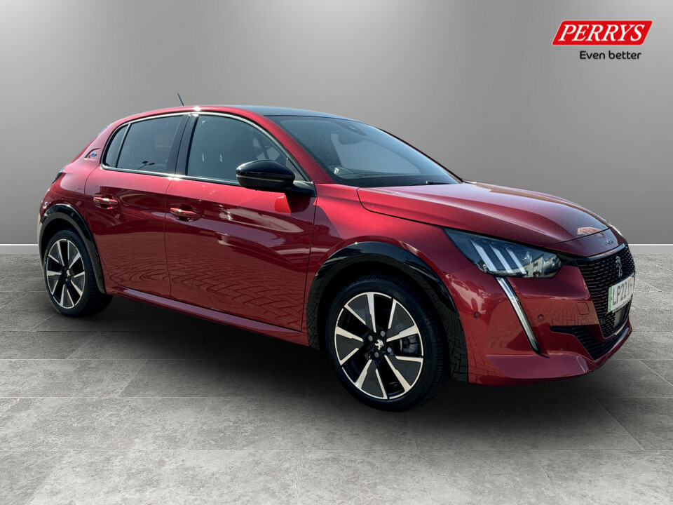 Peugeot e-208 100Kw Gt 50Kwh Red