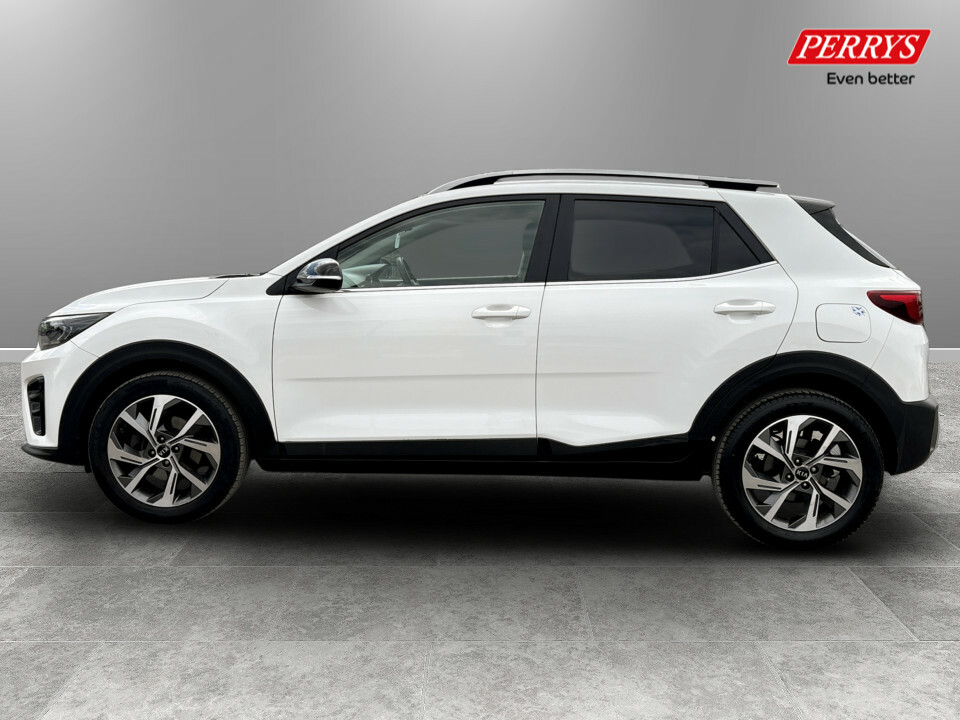 Kia Stonic 1.0T Gdi 48V Gt-line White #4
