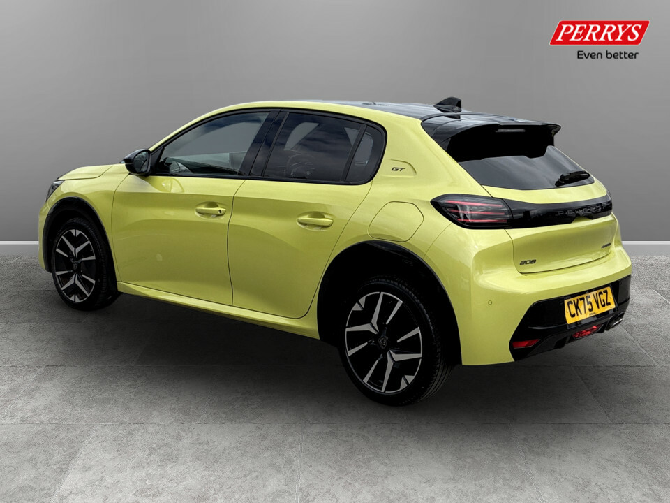Peugeot 208 1.2 Hybrid 145 Gt E-dsc6 Yellow #5