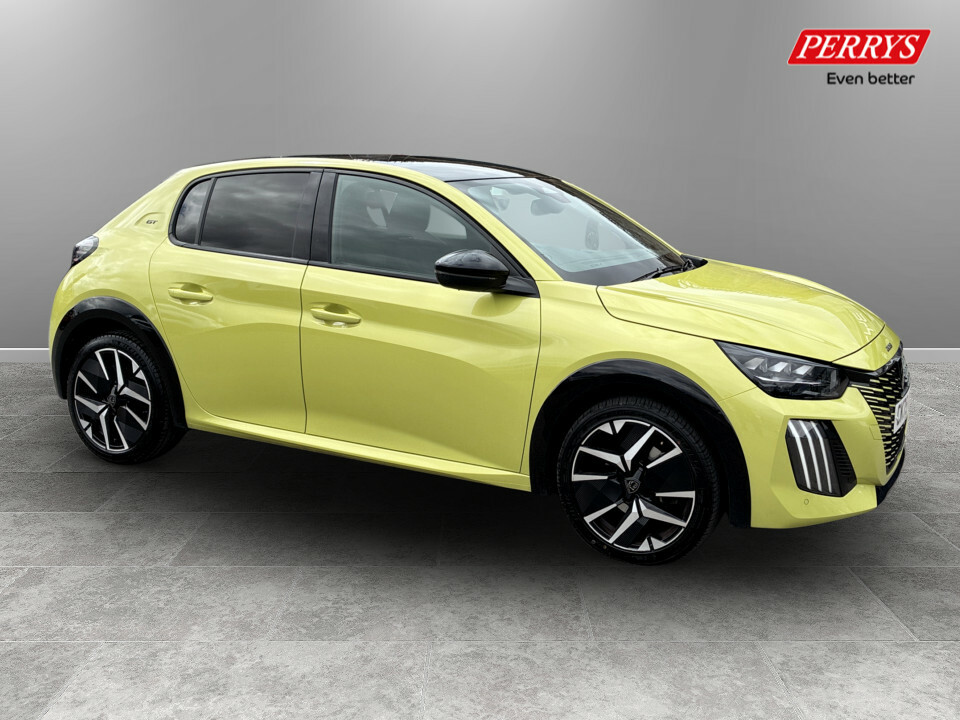 Peugeot 208 1.2 Hybrid 145 Gt E-dsc6 Yellow