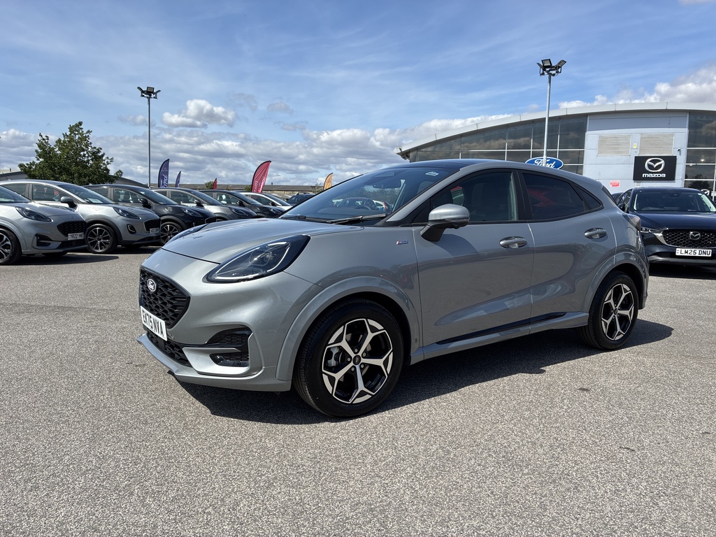 Ford Puma 1.0 Ecoboost Hybrid Mhev St-line Silver #3
