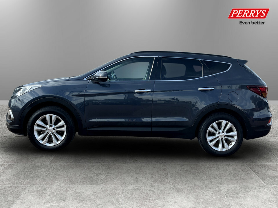 Hyundai Santa Fe 2.2 Crdi Blue Drive Premium 5 Seats Blue #4