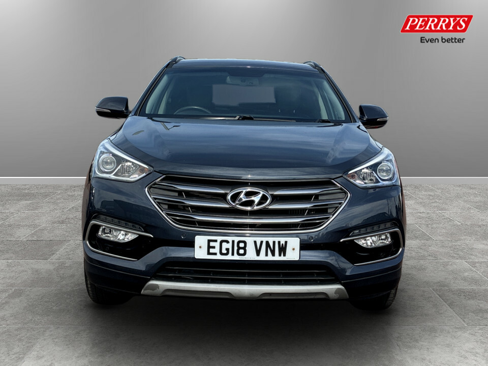 Hyundai Santa Fe 2.2 Crdi Blue Drive Premium 5 Seats Blue #2