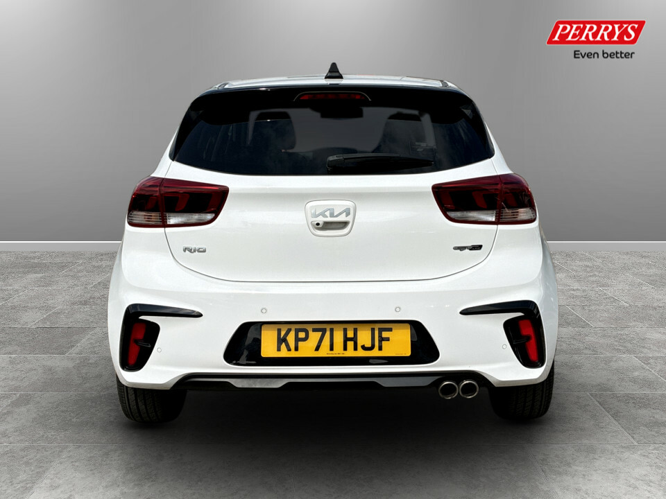 Kia RIO 1.0 T Gdi 48V 118 Gt-line S Dct White #6