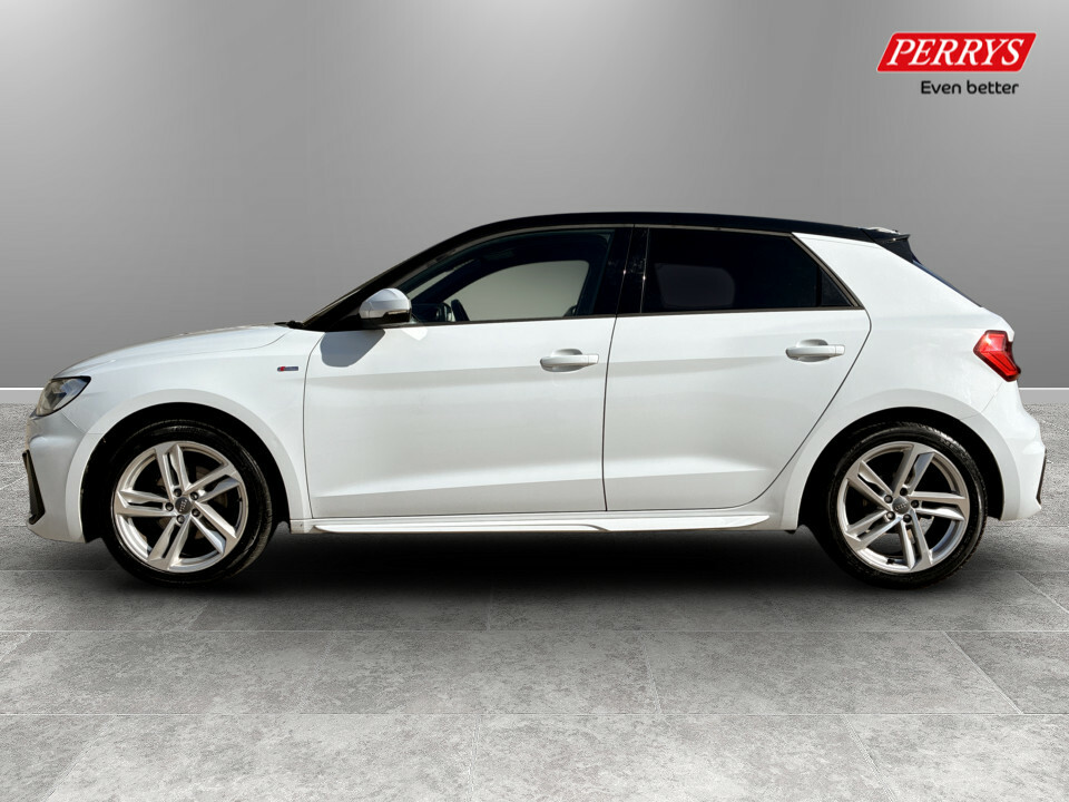 Audi A1 30 Tfsi S Line S Tronic MD68YGP White #4
