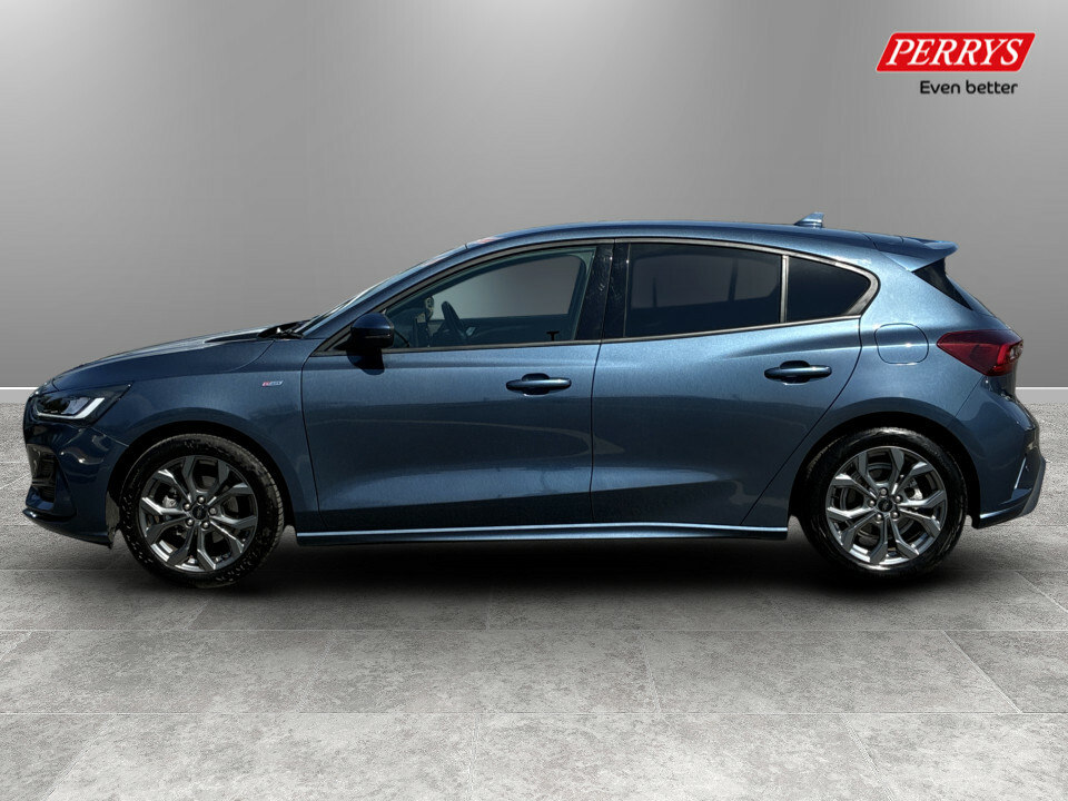 Ford Focus 1.0 Ecoboost Hybrid Mhev 155 St-line Edition KE23VVK Blue #4