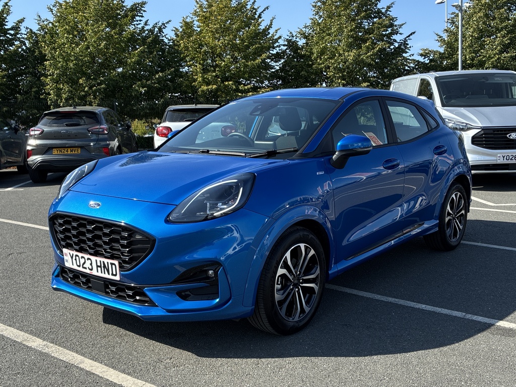 Ford Puma St-line Vignale Mhev Mild Hybrid 5-Door Silver #3