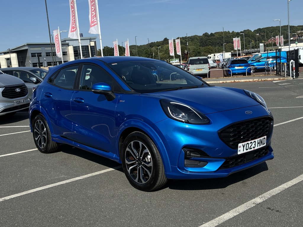 Ford Puma St-line Vignale Mhev Mild Hybrid 5-Door Silver #1