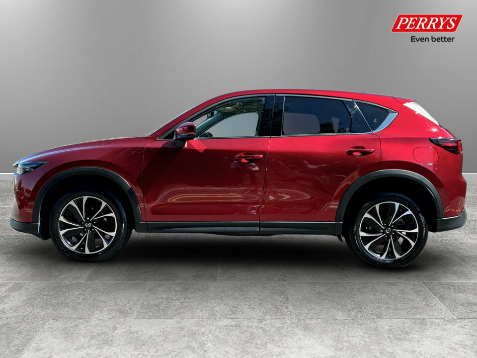 Mazda CX-5 2.0 E-skyactiv G Mhev Exclusive-line Red #4
