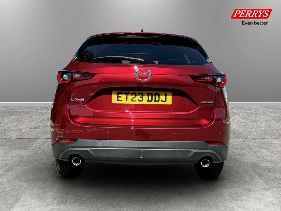 Mazda CX-5 2.0 E-skyactiv G Mhev Exclusive-line Red #6