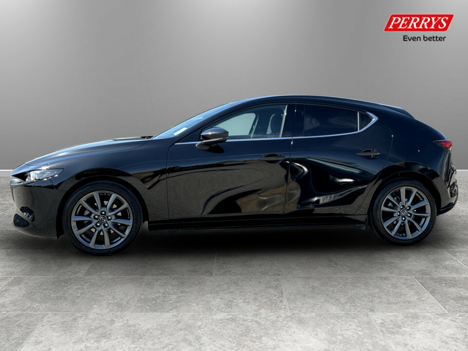 Mazda 3 2.5 E-skyactiv G Mhev 140 Exclusive-line MC75DNY Black #4