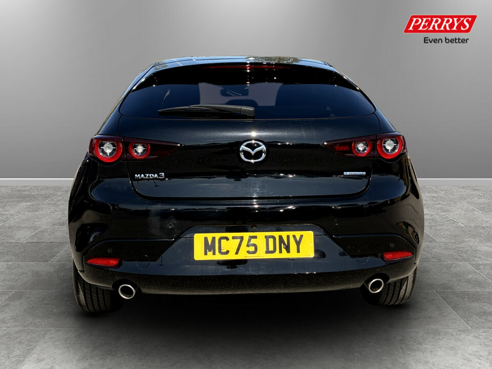 Mazda 3 2.5 E-skyactiv G Mhev 140 Exclusive-line MC75DNY Black #6
