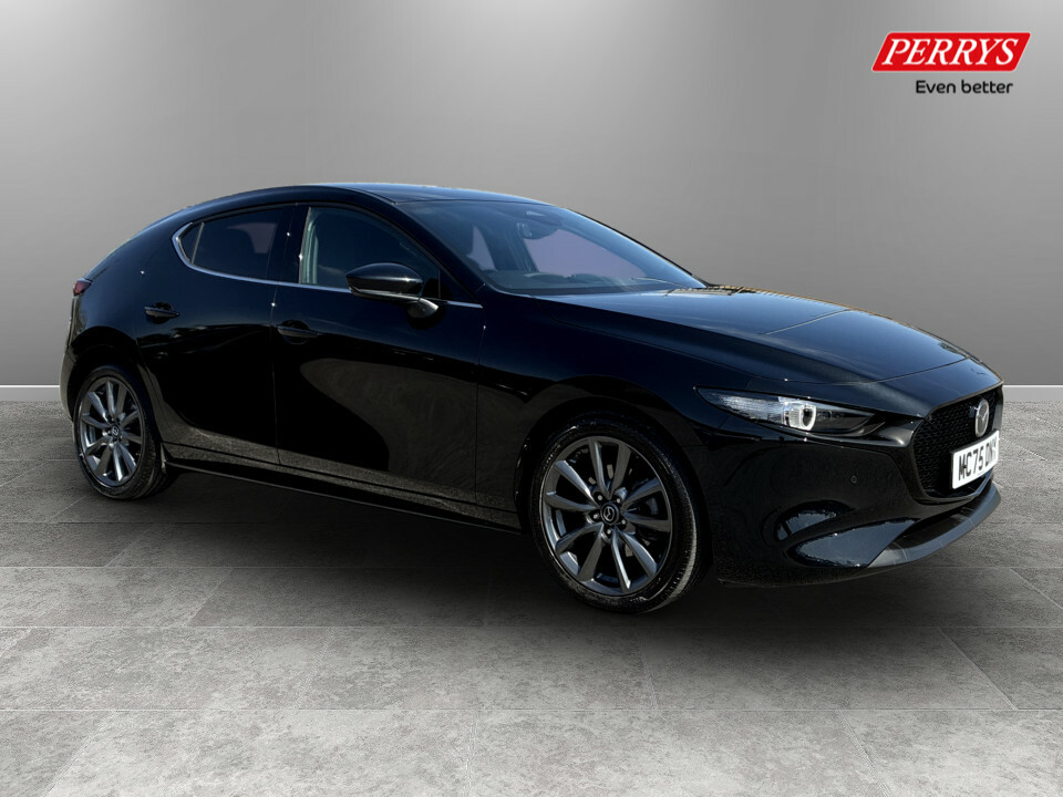 Mazda 3 2.5 E-skyactiv G Mhev 140 Exclusive-line MC75DNY Black
