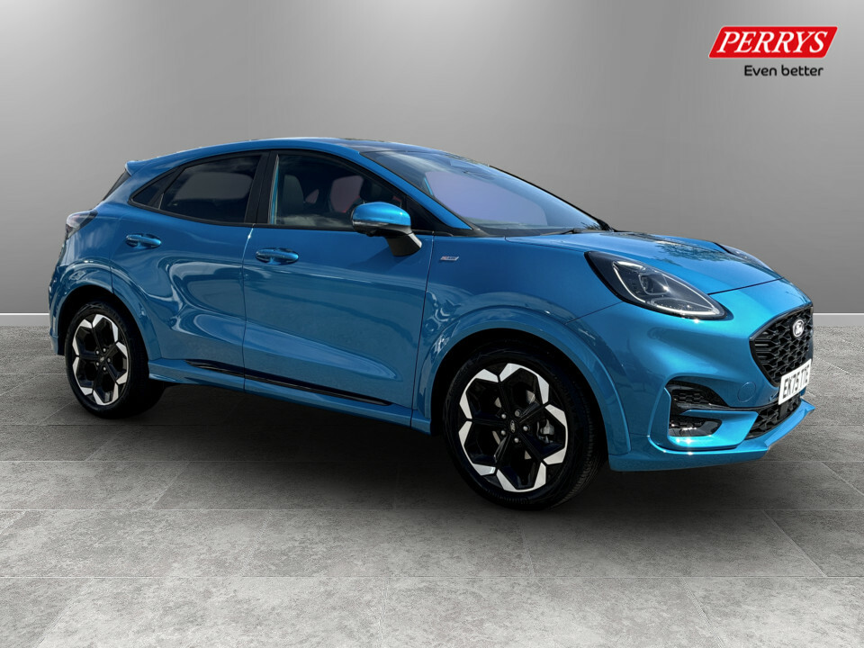 Ford Puma 1.0 Ecoboost Hybrid Mhev St-line X Blue