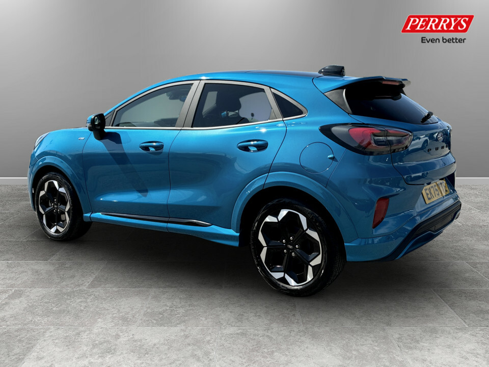 Ford Puma 1.0 Ecoboost Hybrid Mhev St-line X Blue #5