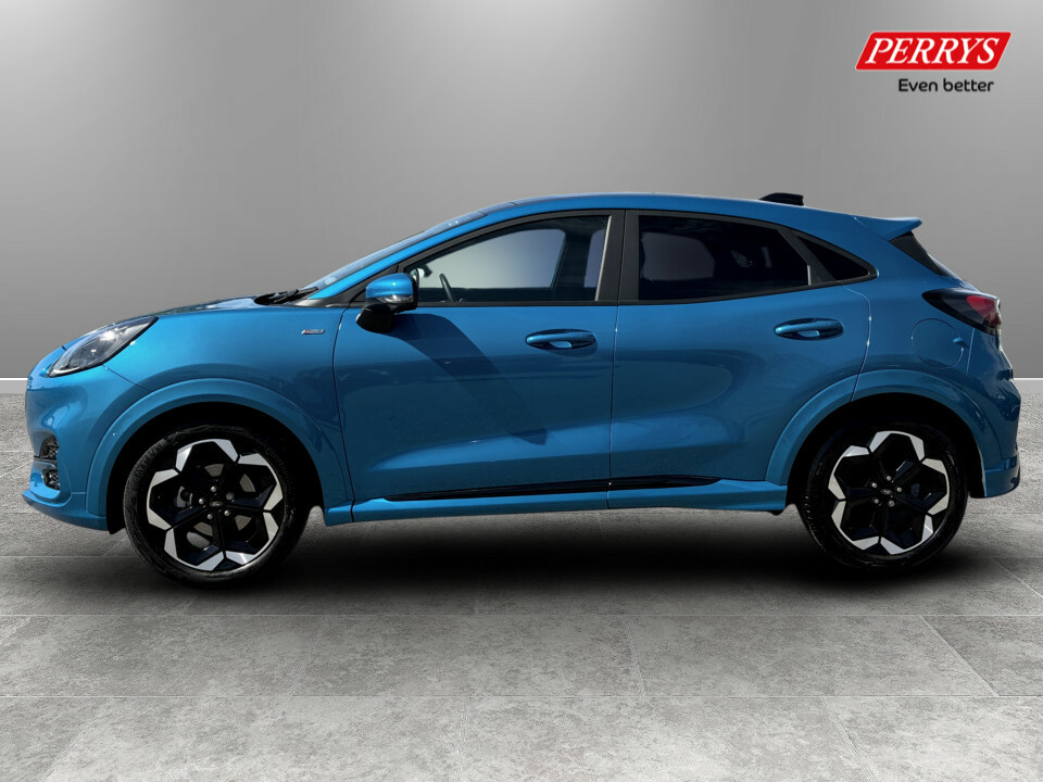 Ford Puma 1.0 Ecoboost Hybrid Mhev St-line X Blue #4